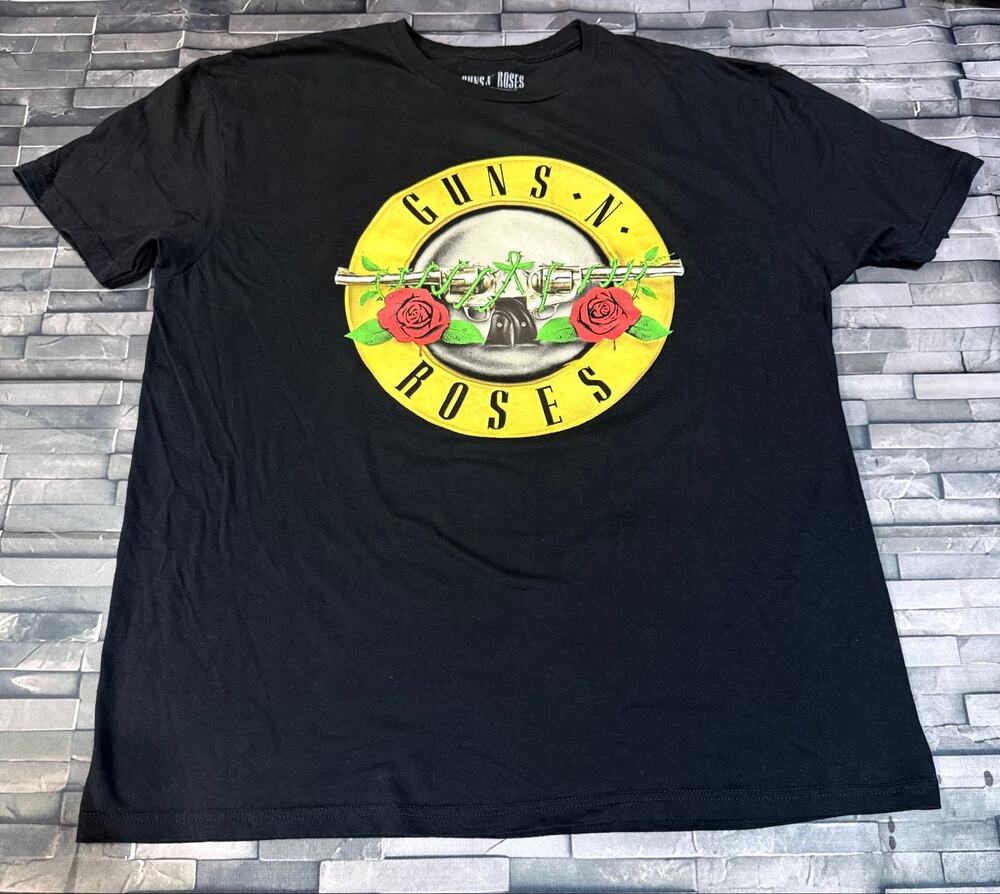 GUNS N ROSES BLACK - L